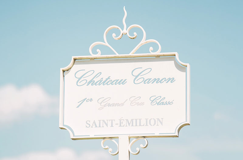 Chateau Canon Schild Chateau Canon Schild